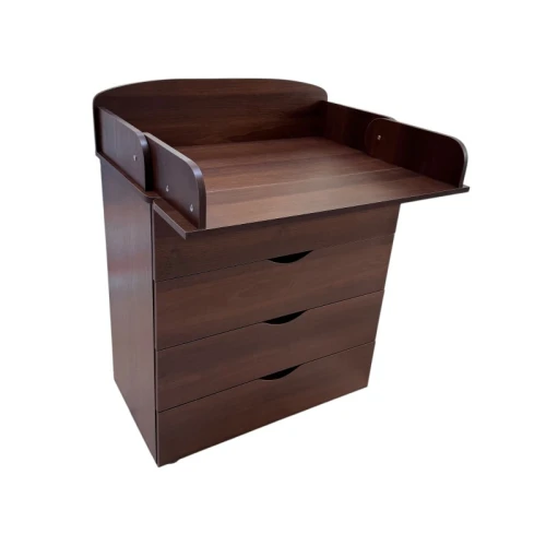 Комод-пеленальный столик Eucalyptus Garry80 (4 ящиков) PAL Nut купить в Кишиневе