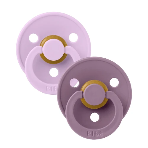 Suzetă rotundă din latex Bibs Violet Sky & Mauve (6-18 luni), 2 buc. cumpăra în Chișinau