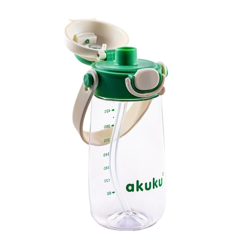 Поильник с трубочкой Akuku Green (5 лет+), 480 мл купить в Кишиневе