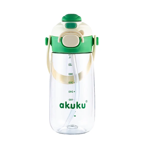 Поильник с трубочкой Akuku Green (5 лет+), 480 мл купить в Кишиневе