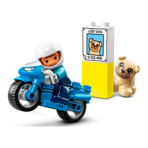 Set construcție Lego Duplo Police Motorcycle 10967, 5 elemente cumpăra în Chișinau