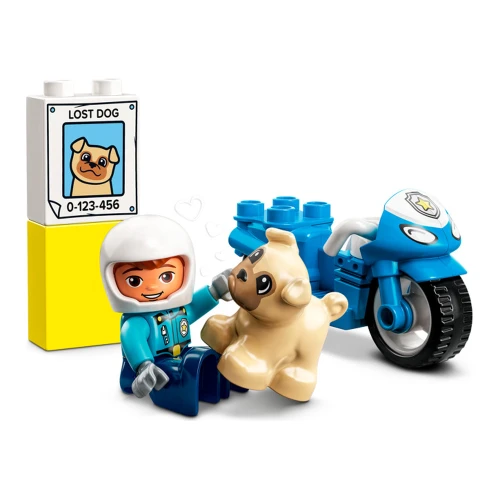 Set construcție Lego Duplo Police Motorcycle 10967, 5 elemente cumpăra în Chișinau