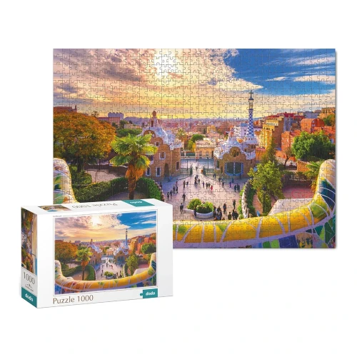 Puzzle Dodo Parcul Güell din Barcelona, 1000 elemente cumpăra în Chișinau