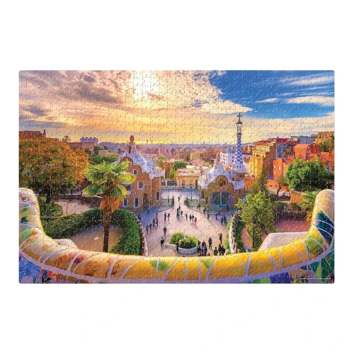 Puzzle Dodo Parcul Güell din Barcelona, 1000 elemente cumpăra în Chișinau