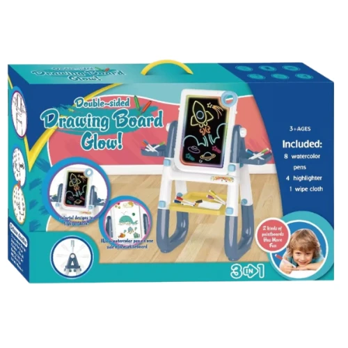 Tablă Essa Toys Șevalet pentru copii cu iluminare, albastru cumpăra în Chișinau