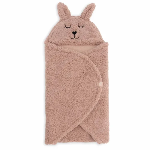 Pătură pentru înfășat Jollein Bunny Wild Rose, 100x105 cm cumpăra în Chișinau