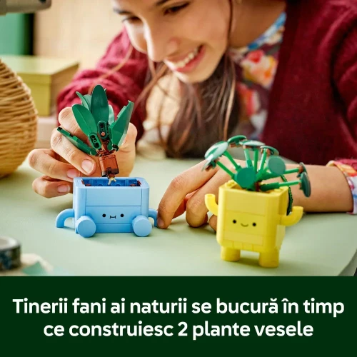 Set construcție Lego Botanicals Happy Plants, 217 elemente cumpăra în Chișinau