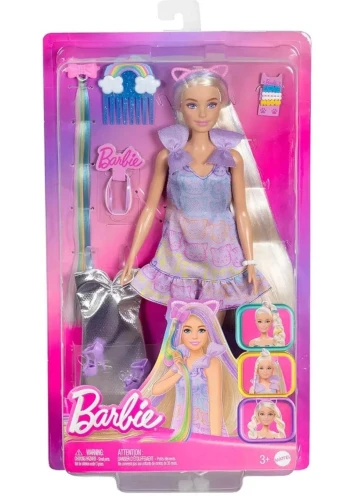 Кукла Barbie Fun & Fancy Hair с аксессуарами для создания причёсок купить в Кишиневе