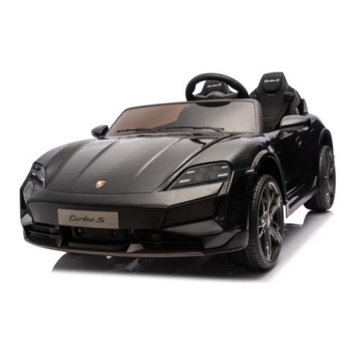 Mașinuță electrică KidsCar Porsche Taycan 12V 10Ah, neagră cumpăra în Chișinau