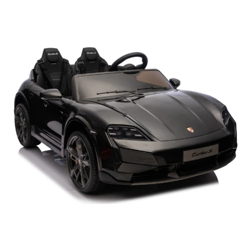 Mașinuță electrică KidsCar Porsche Taycan 12V 10Ah, neagră cumpăra în Chișinau