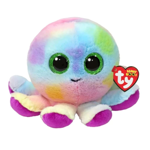Плюшевая игрушка TY Осьминог Bubbles Beanie Boos, 15 см купить в Кишиневе