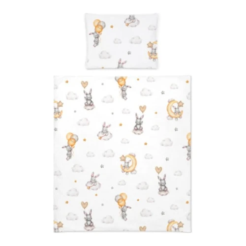 Set plăpumioară și pernă pentru leagăn Albero Mio 420 Bunny cumpăra în Chișinau