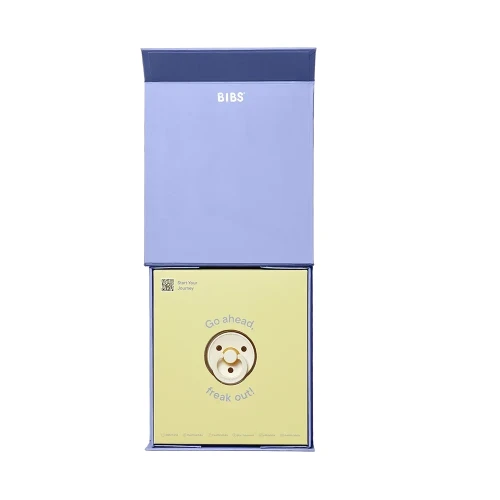 Набор для объявления о беременности с латексной пустышкой Bibs Baby on the Way Box купить в Кишиневе