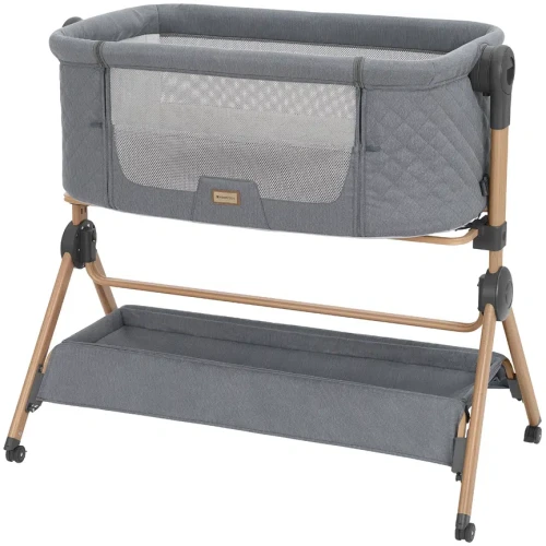 Patuc Co-sleeper 2 in 1 KikkaBoo Sleat Me Grey cumpăra în Chișinau