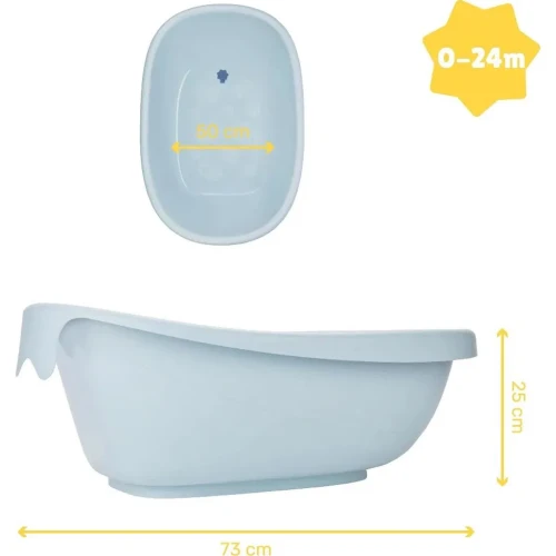 Ванночка Badabulle Little Whale Blue, 73 см купить в Кишиневе