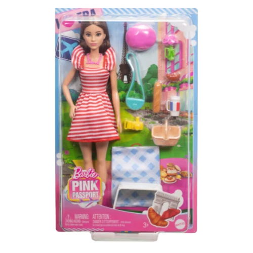 Păpușă Barbie Călătorie în Paris cu accesorii, 29 cm cumpăra în Chișinau