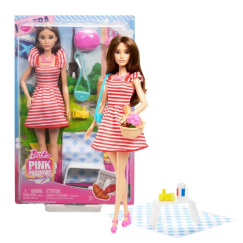 Păpușă Barbie Călătorie în Paris cu accesorii, 29 cm cumpăra în Chișinau