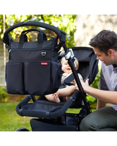 Geantă pentru cărucior Skip Hop Duo Signature Black cumpăra în Chișinau