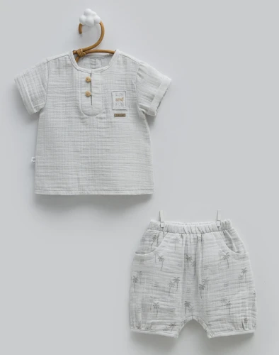 Set din 2 piese Caramell Free Boy Grey (12-18L) cumpăra în Chișinau