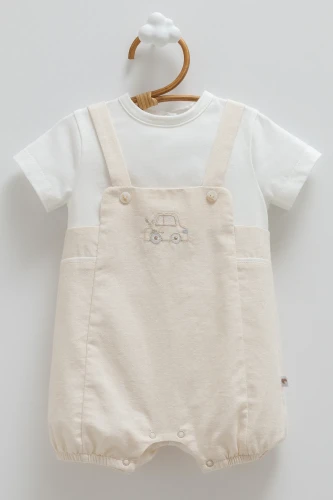 Salopetă Caramell New Linen Beige & Ivory (3-6L) cumpăra în Chișinau