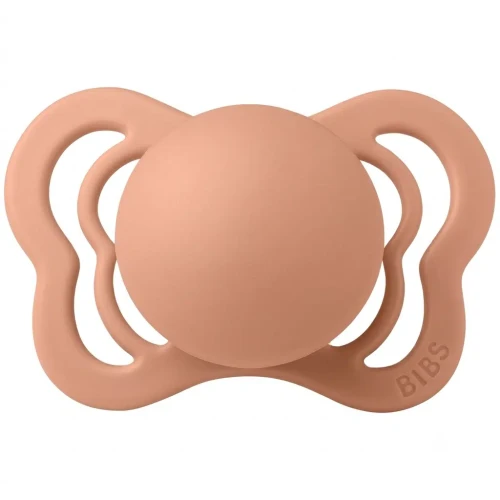 Suzetă anatomică din silicon Bibs Couture Vanilla & Peach (0-6 luni), 2 buc. cumpăra în Chișinau
