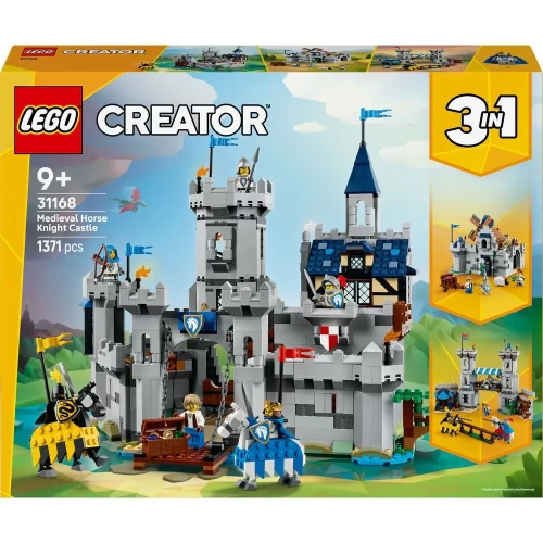 Set construcție Lego Creator Medieval Horse Knight Castle, 1371 elemente cumpăra în Chișinau