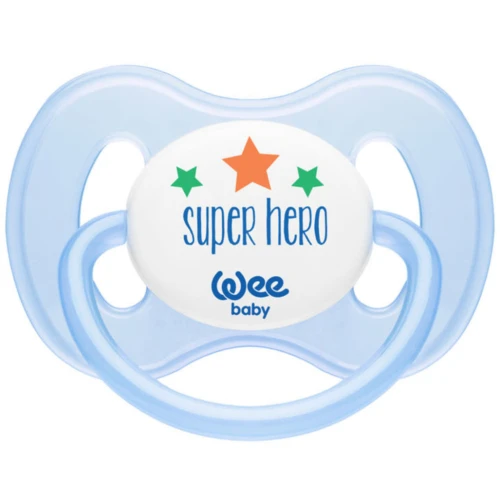 Пустышка ортодонтическая силиконовая WeeBaby Butterfly в асс. 0-6 мес. купить в Кишиневе