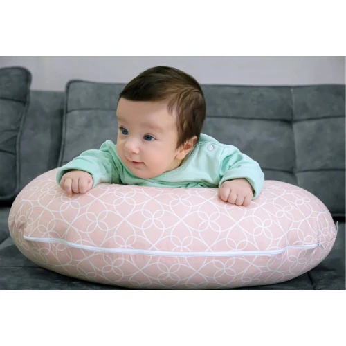 Perna pentru alaptare BabyJem Nursing Pillow Roz, 49x56 cm cumpăra în Chișinau