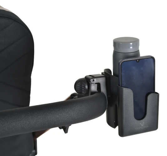 Suport pentru pahar Moni 2in1 On The Go+ Black cumpăra în Chișinau