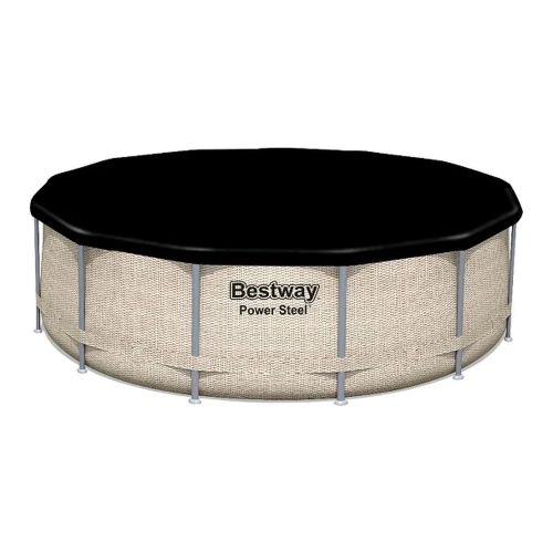 Каркасный бассейн Bestway Power Steel с навесом 396x107 см, 11133 литра купить в Кишиневе