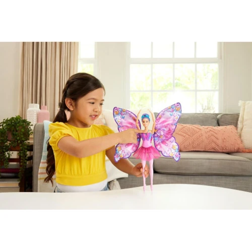 Păpușă Barbie Dance and Flutter HXJ10, balerină care se transformă în fluture cumpăra în Chișinau