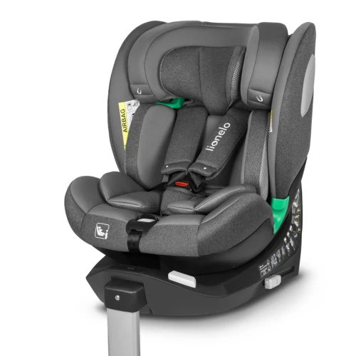 Автокресло 40-150 см (i-Size) Isofix Lionelo Braam Grey Stone, поворотное 360 купить в Кишиневе - 1 Автокресло 40-150 см (i-Size) Isofix Lionelo Braam Grey Stone, поворотное 360 купить в Кишиневе
