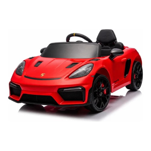 Mașinuță electrică KidsCar Porsche 718 Spyder RS, 12V/7Ah, 2 motoare de 25W, roșie cumpăra în Chișinau