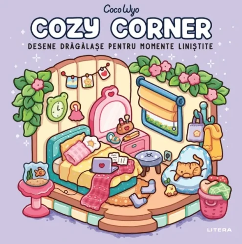 Раскраска Cozy Corner. Милые рисунки для спокойных моментов купить в Кишиневе