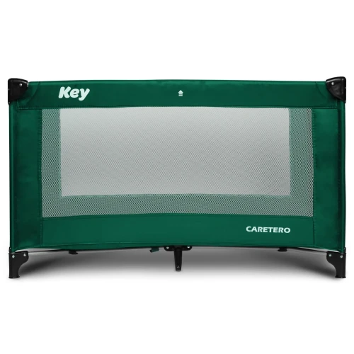 Кроватка манеж Caretero Key Dark Green купить в Кишиневе