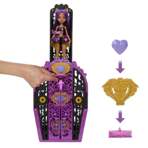 Păpușa Barbie Monster High „Clawdeen Wolf cu șifonier” cumpăra în Chișinau