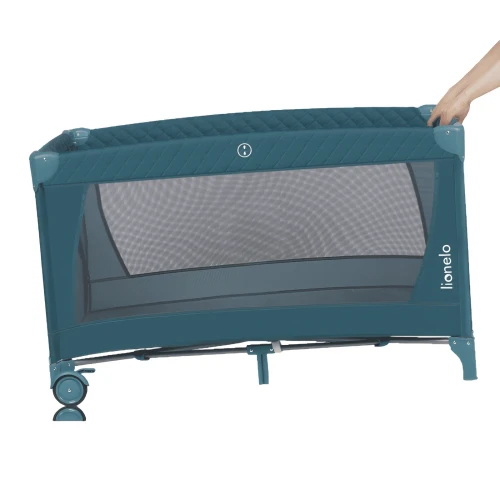 Patut pliabil 2 in 1 Lionelo Green Turquoise cumpăra în Chișinau