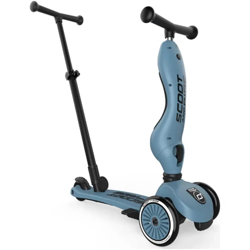 Самокат 2 в 1 Scoot&Ride Highwaykick 1 Push and Go Steel купить в Кишиневе