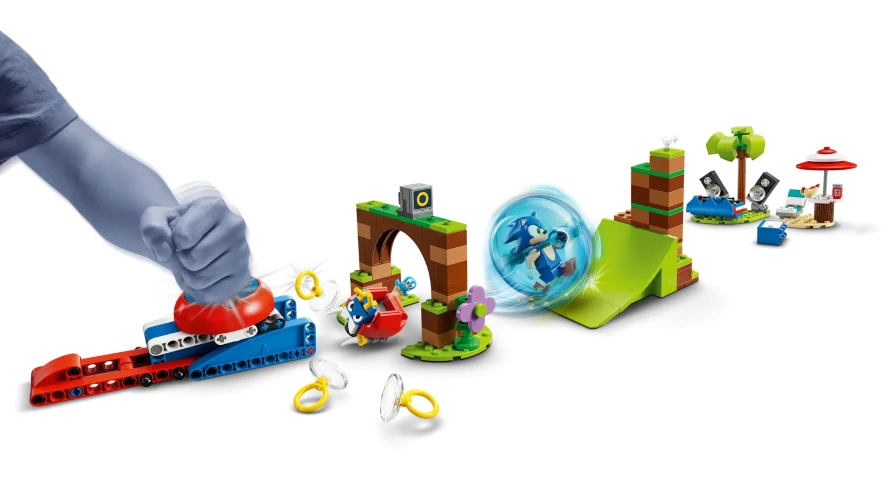 Set construcție LEGO Sonic the Hedgehog Sonic's Speed Sphere Challenge, 292 elemente cumpăra în Chișinau