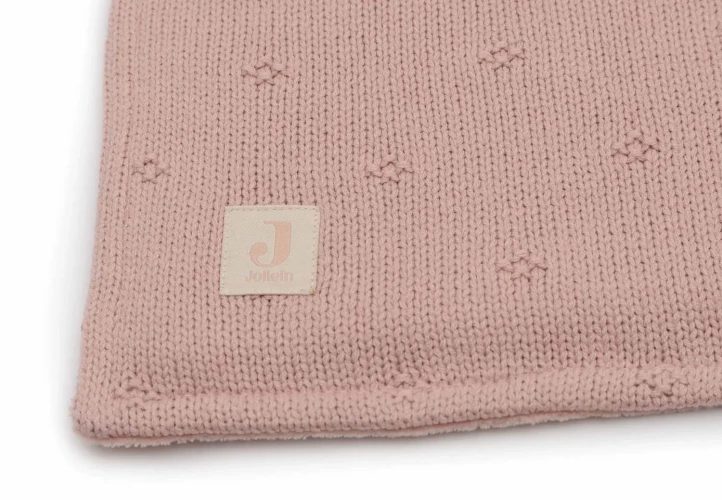 Păturică Jollein Cosy Knit Wild Rose/Velvet, 75x100 cm cumpăra în Chișinau