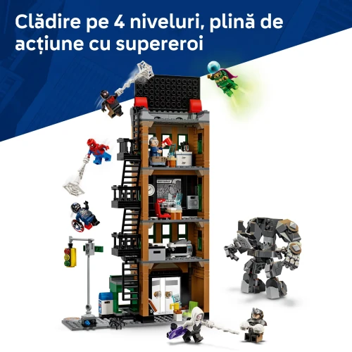 Set construcție Lego Marvel  Spider-Man vs. Mysterio: The Daily Bugle, 781 elemente cumpăra în Chișinau