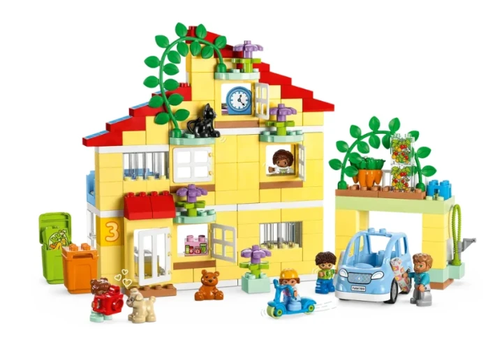 Конструкторы Lego Duplo 3in1 Family House, 218 элементов купить в Кишиневе
