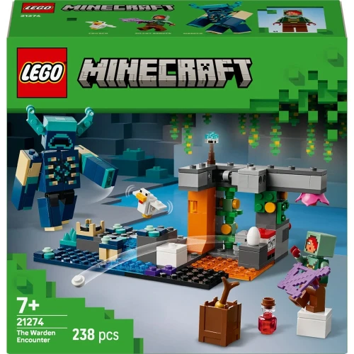 Set construcție Lego Minecraft The Warden Encounter, 238 elemente cumpăra în Chișinau