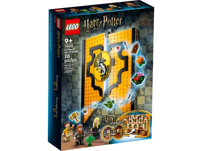 Set construcție Lego Harry Potter Hufflepuff House Banner, 313 elemente  cumpăra în Chișinau
