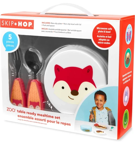Set de masă cu 5 piese Skip Hop Zoo Fox cumpăra în Chișinau