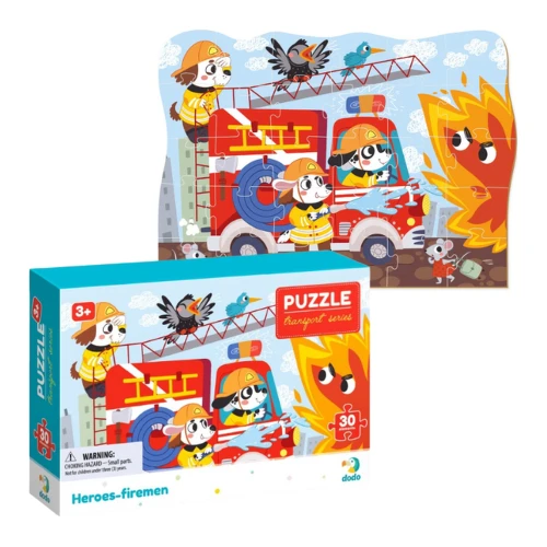 Puzzle Dodo Eroii Pompieri, seria Transport, 30 elemente cumpăra în Chișinau
