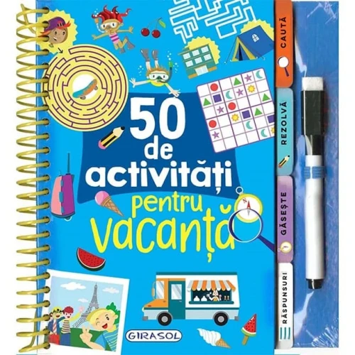 Carte 50 de activități pentru vacanță cumpăra în Chișinau