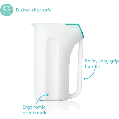 Cana pentru clatit parul Frida Baby Control the Flow Alb cumpăra în Chișinau