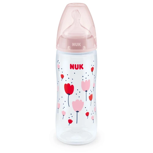 Бутылочка для кормления из пластика NUK First Choice Temperature Control в асс., 300 мл купить в Кишиневе