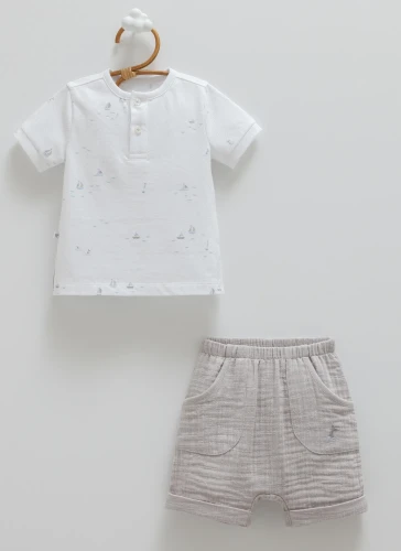 Set din 2 piese Caramell Polo Grey (24-36L) cumpăra în Chișinau